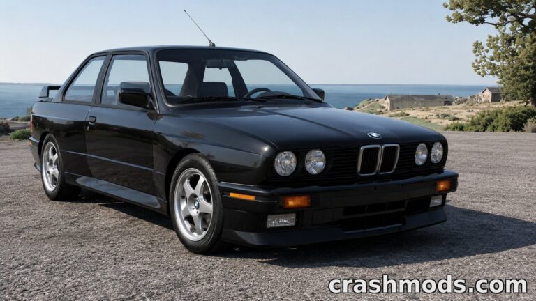 BMW M3 E30 – Drift Suspension and Realistic Physics BeamNG.drive mod screenshot
