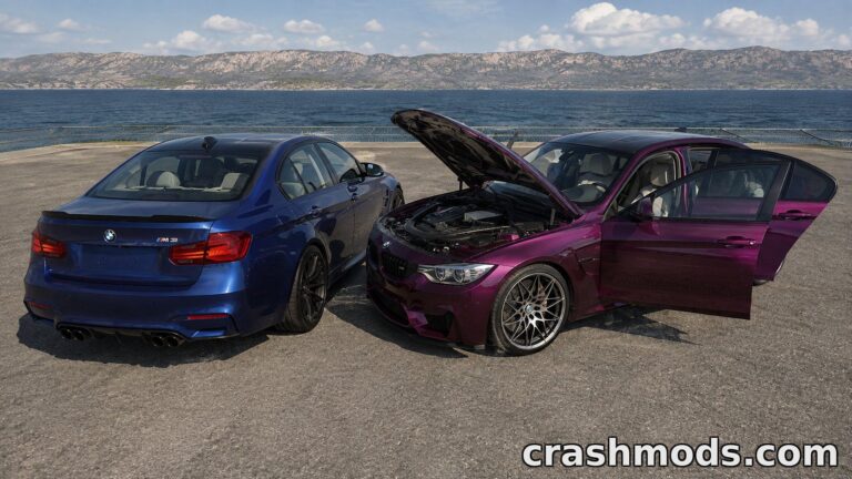 BMW M3 F80 – S55 Performance & Customization BeamNG.drive mod screenshot