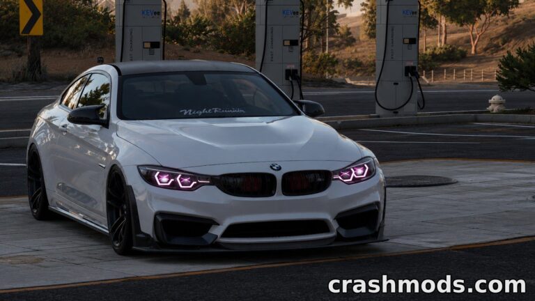 BMW M4 2020 – 6 Configurations with Fully Custom JBeam BeamNG.drive mod screenshot