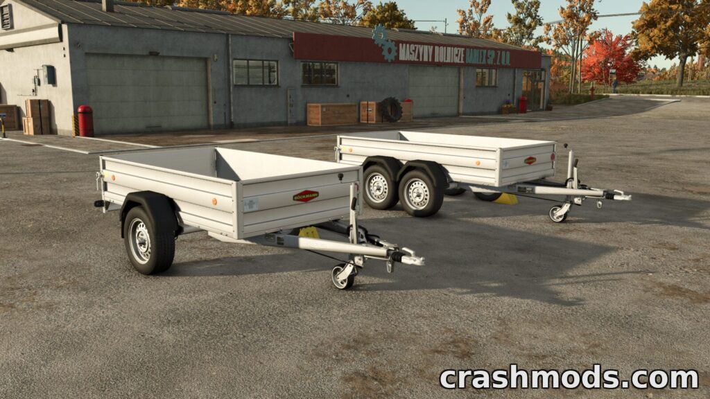 Boeckmann TL-AL Pack – Pallet and Tool Trailers Farming Simulator 25 mod screenshot