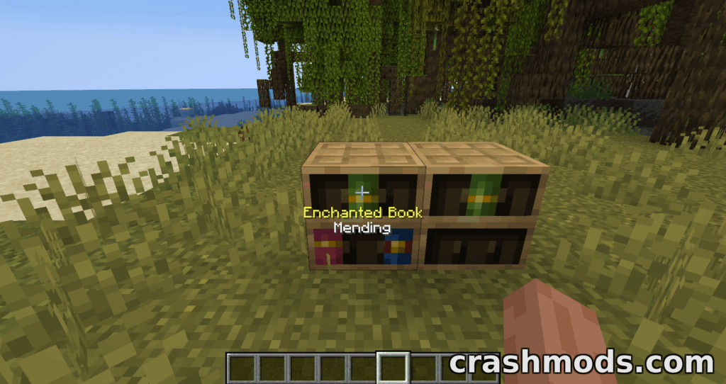 Bookshelf Inspector – Read Book Titles Straight From Chiseled Bookshelves Minecraft mod screenshot