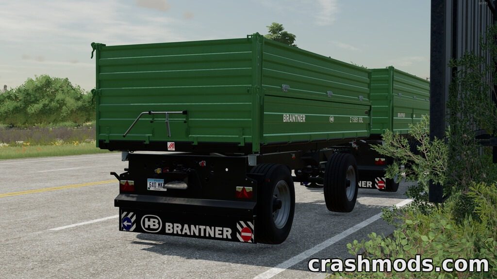 Brantner Z 15051/2 XXL – 16 m³ Tandem Tipper – screenshot 2