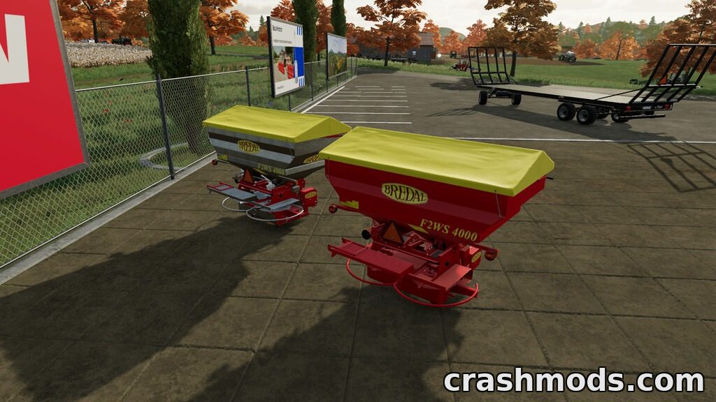Bredal F2WS4000 – 42m Fertilizer and Lime Spreader – screenshot 2