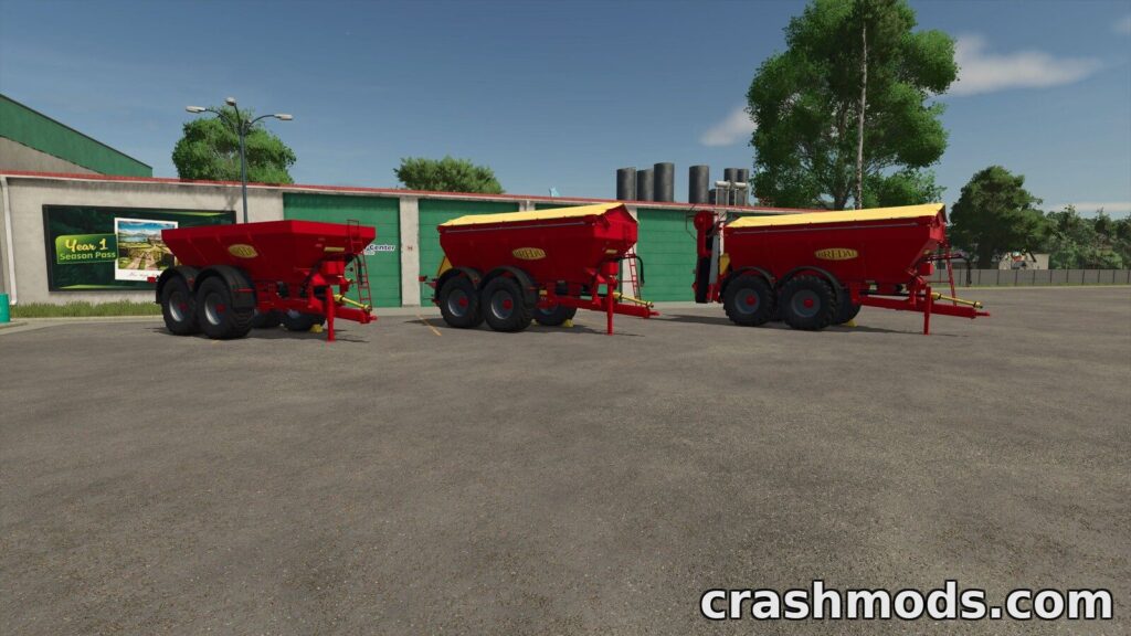Bredal K 165 – 18950 l Fertilizer Spreader Farming Simulator 25 mod screenshot