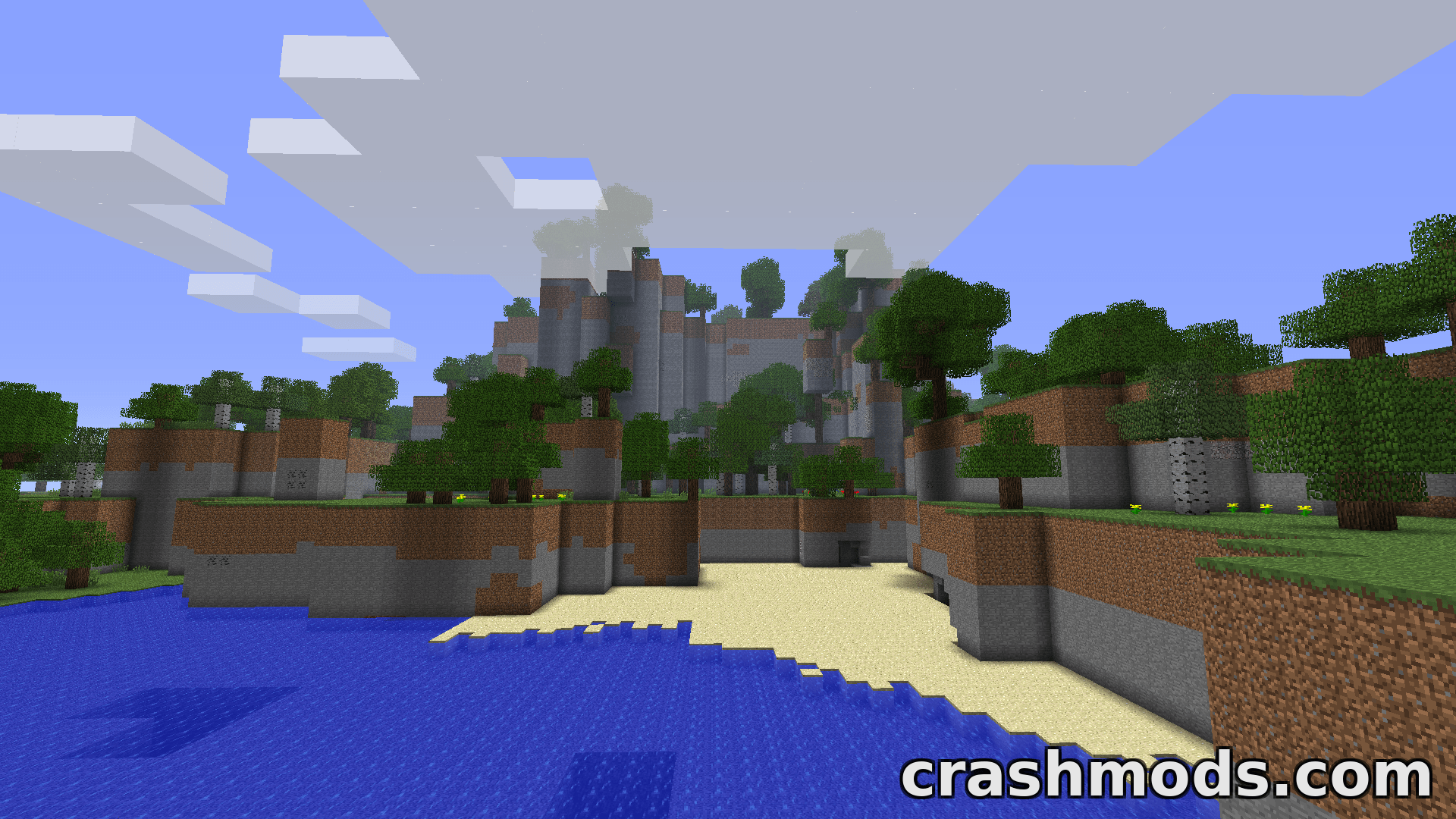 Broken Generation – Stepped 8-Block Terrain Worldgen – screenshot 3