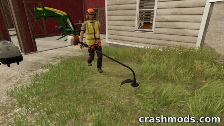 Brush Cutter – Small 0.5 m Trimmer for 80 $ Farming Simulator 22 mod screenshot