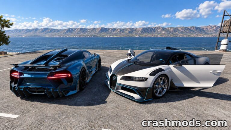Bugatti Chiron Mansory Centuria – W16 Hypercar Body Kit BeamNG.drive mod screenshot