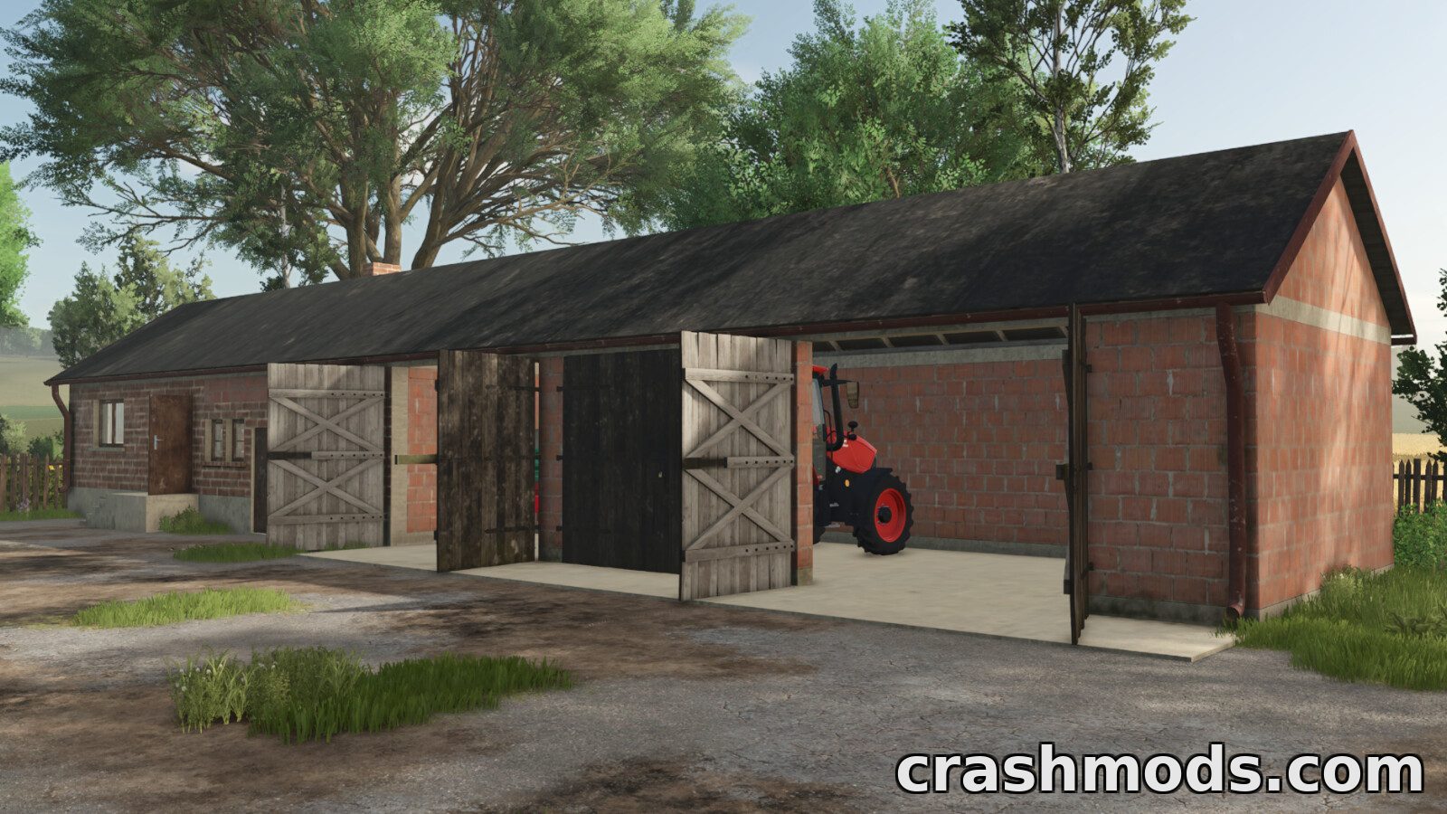 Buildings Package – Shed Garage Cowbarn and House – screenshot 2