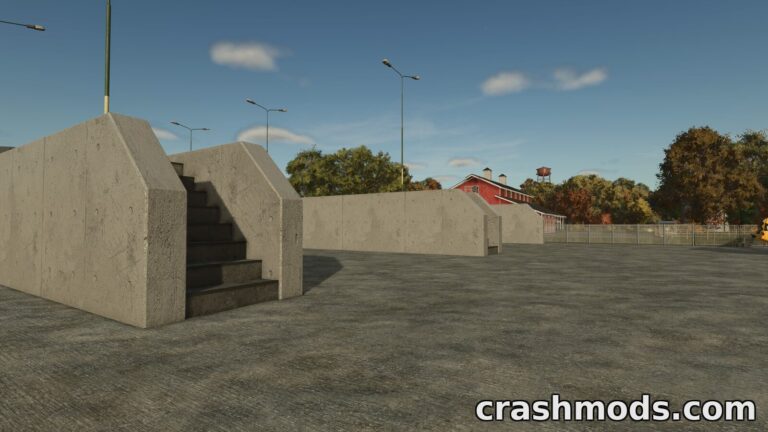 Bunker Silo Set Modular – 20-Part Snap-On Silo Kit Farming Simulator 25 mod screenshot