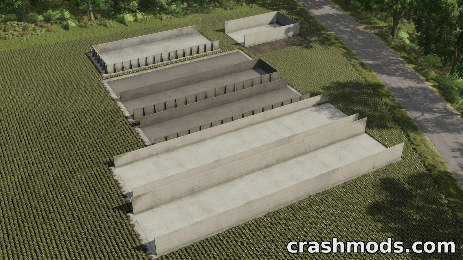 Bunker Silo – Six Sizes for Chaff Storage – screenshot 2