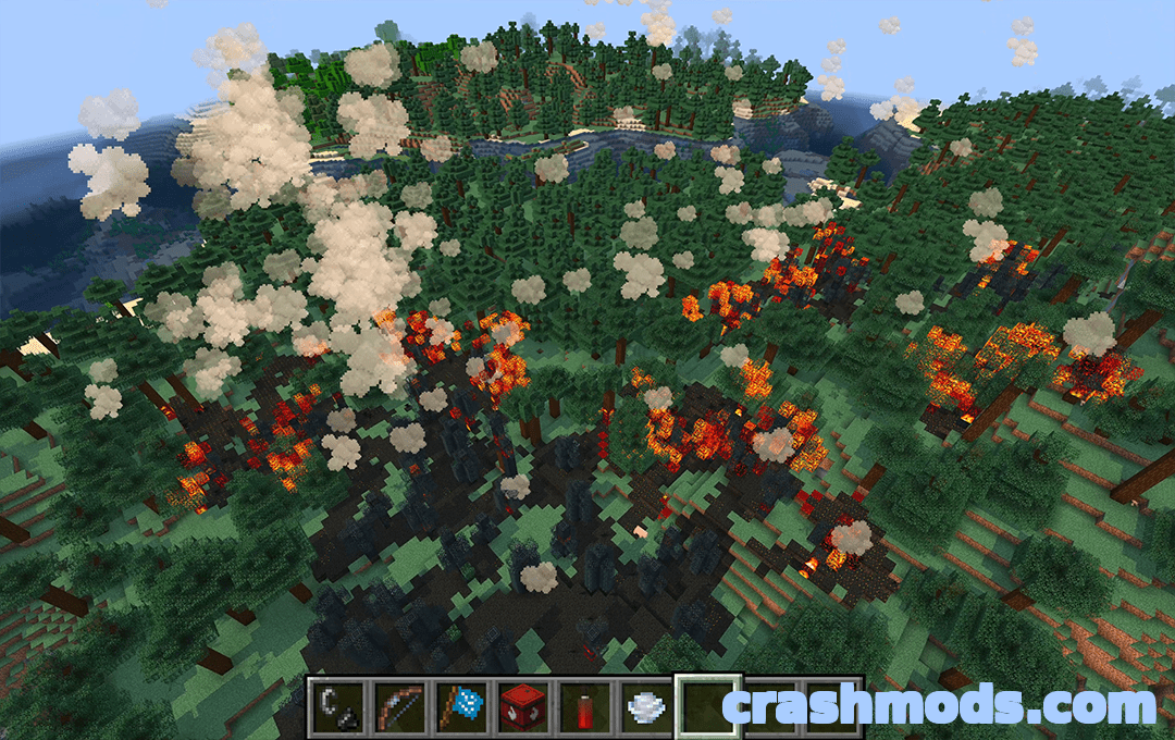 Burnt Basic – Realistic Fire Spread with Wind and Burnt Remains – screenshot 4