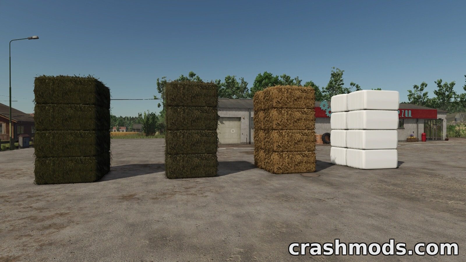 Buyable Bales Pack – Round and Square Bales from the Shop – screenshot 2