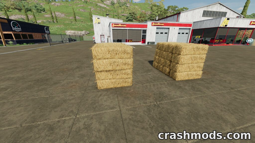 Buyable Small Square Bales – Straw Hay and Grass Packs – screenshot 2