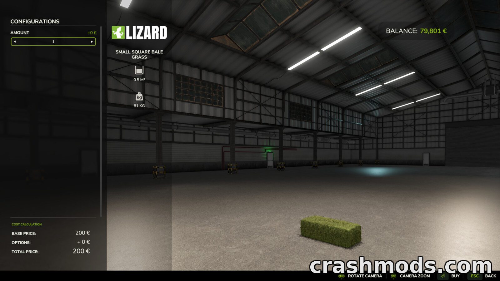 Buyable Small Square Bales – Straw Hay and Grass – screenshot 3