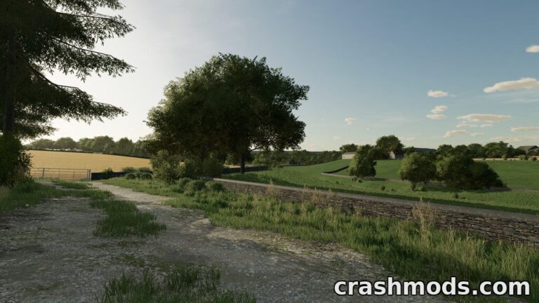 Calmsden Farm – Gloucestershire UK Map with 36 Fields Farming Simulator 22 mod screenshot
