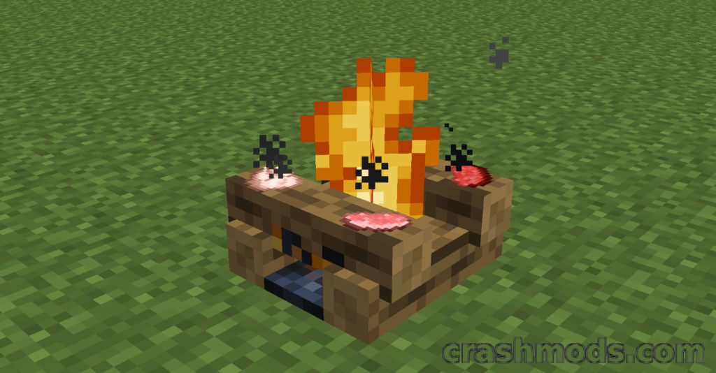 Campfire Backport – Cooking Campfires and Soul Campfires for 1.7.10 Minecraft mod screenshot
