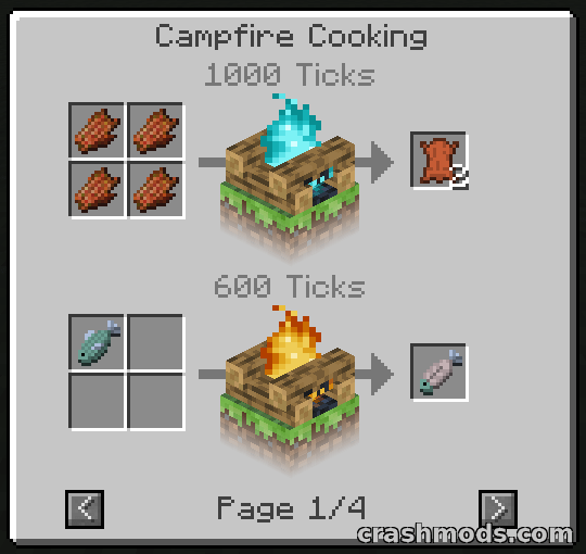 Campfire Backport – Cooking Campfires and Soul Campfires for 1.7.10 – screenshot 4