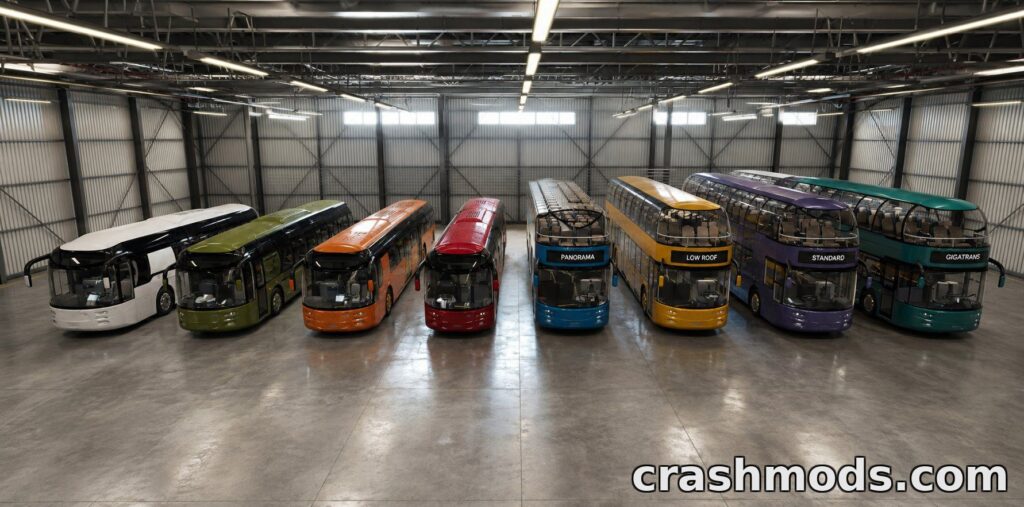 Capsule 2021 v4.0.5.0 – Double-Decker Bus BeamNG.drive mod screenshot