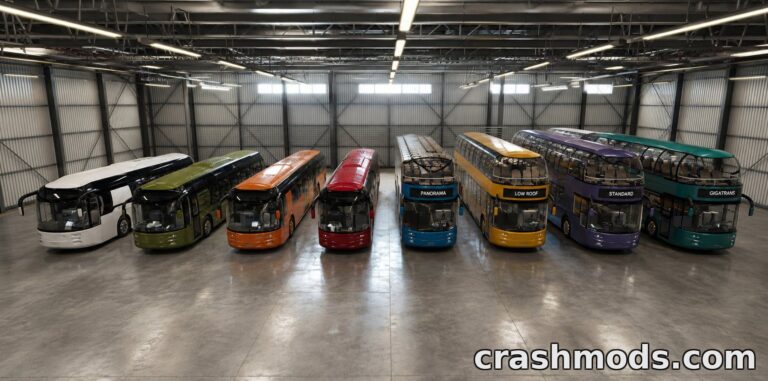 Capsule 2021 v4.0.5.0 – Double-Decker Bus BeamNG.drive mod screenshot