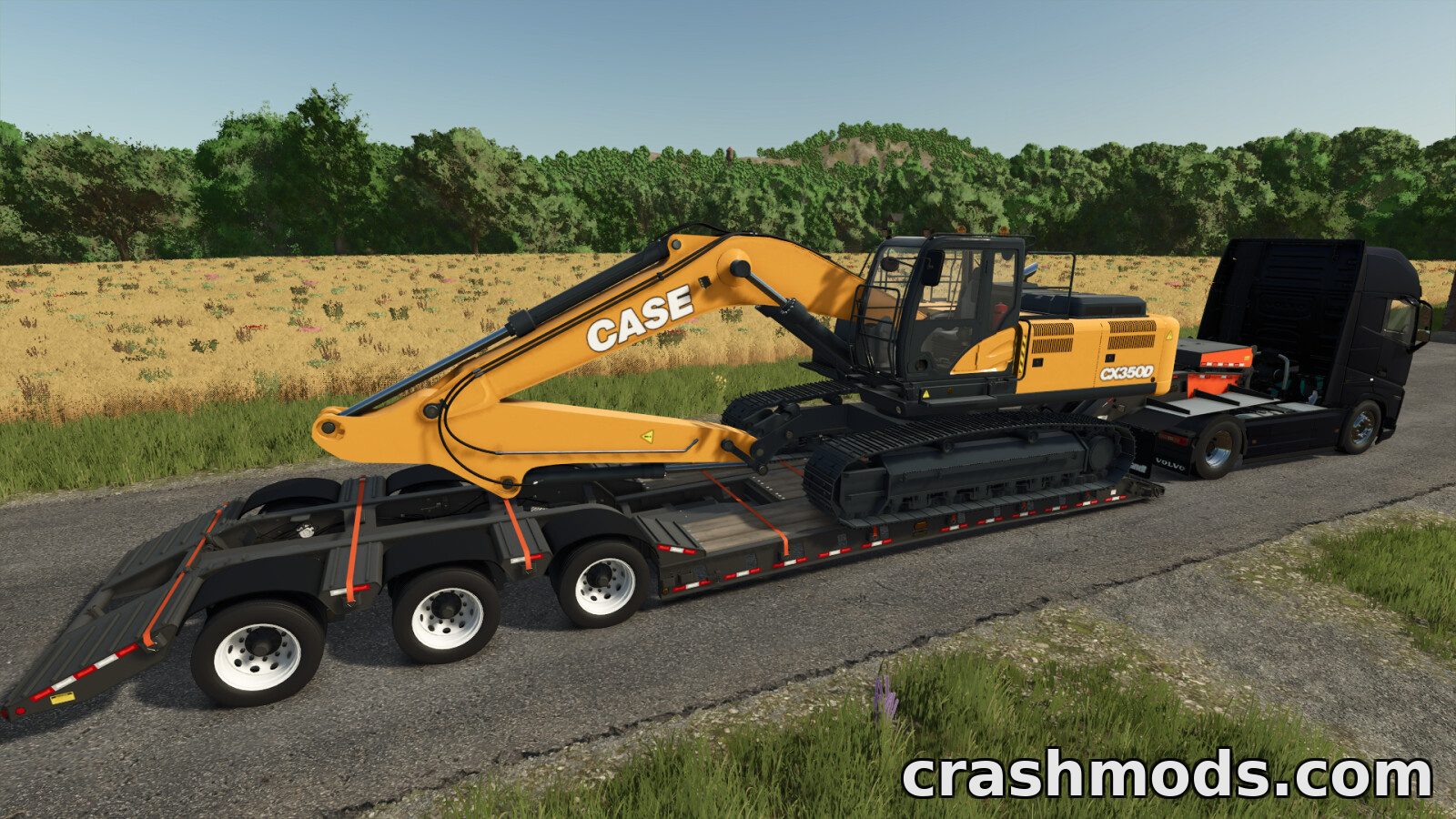 Case CX350D – Standard and Telescopic Excavator Pack – screenshot 2