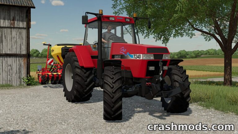Case IH Magnum 7200 Pro Series – 170-261 HP Medium Tractor Farming Simulator 22 mod screenshot