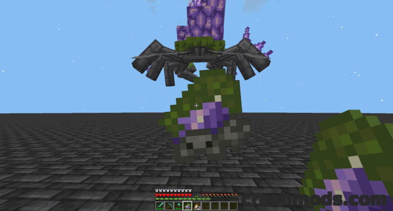 Cataclysmic Crab Spawn – Craftable Summoning Item for the Amethyst Crab Minecraft mod screenshot