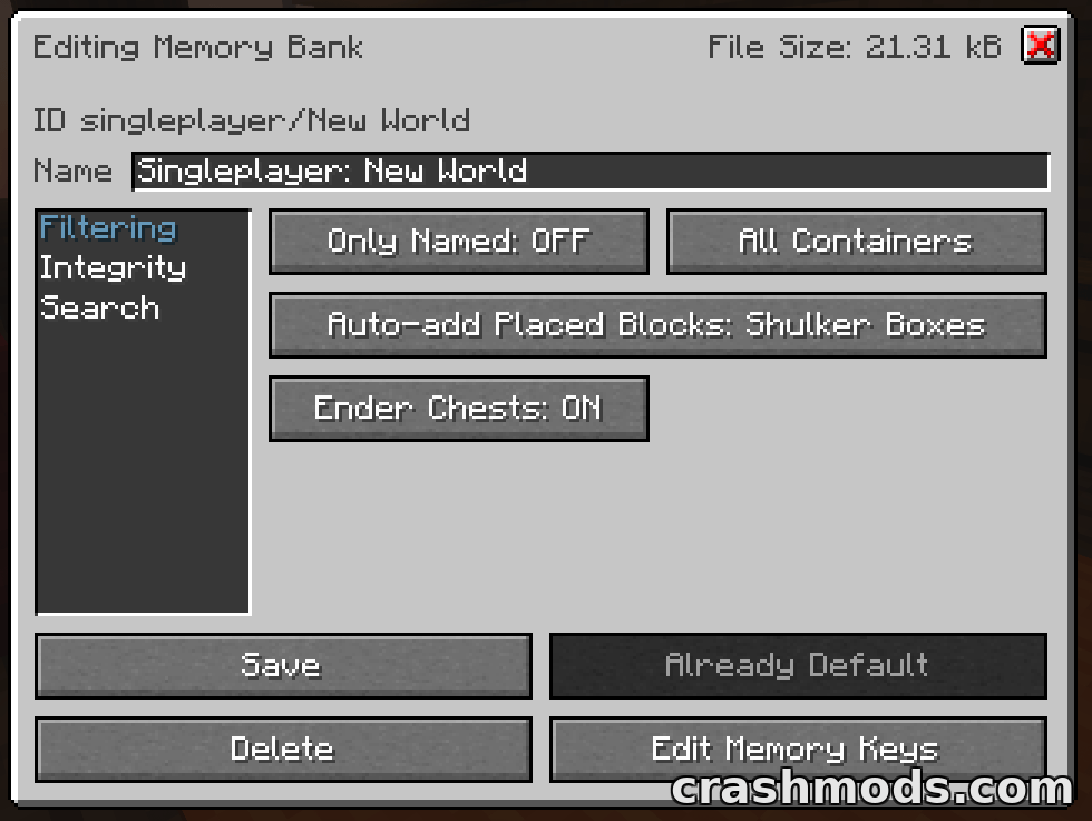 Chest Tracker – Client-Side Container Memory and Item Search – screenshot 4