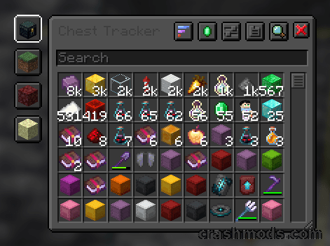 Chest Tracker (Unofficial Port) – Client-Side Item Search Across Your Containers – screenshot 5