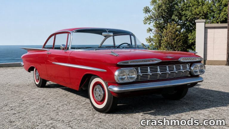 Chevrolet B-Body 1959 – Classic Cars with 176 Configurations BeamNG.drive mod screenshot