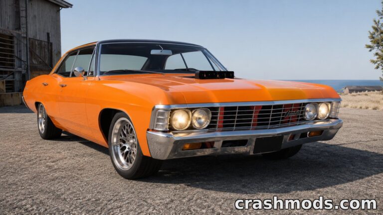 Chevrolet Impala 1967 – 13 Configurations and Skins BeamNG.drive mod screenshot
