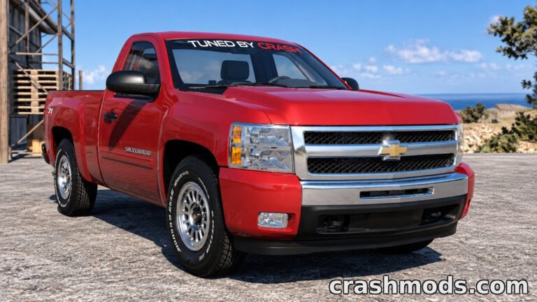 Chevrolet Silverado 2013 – Pickup with 13 Configurations BeamNG.drive mod screenshot