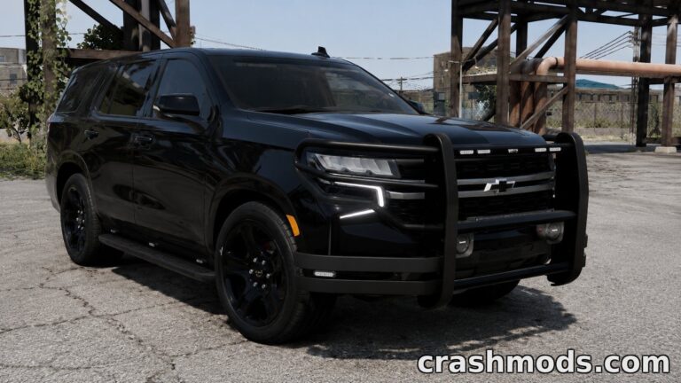 Chevrolet Tahoe Slicktop – Six Configs with Police Version BeamNG.drive mod screenshot