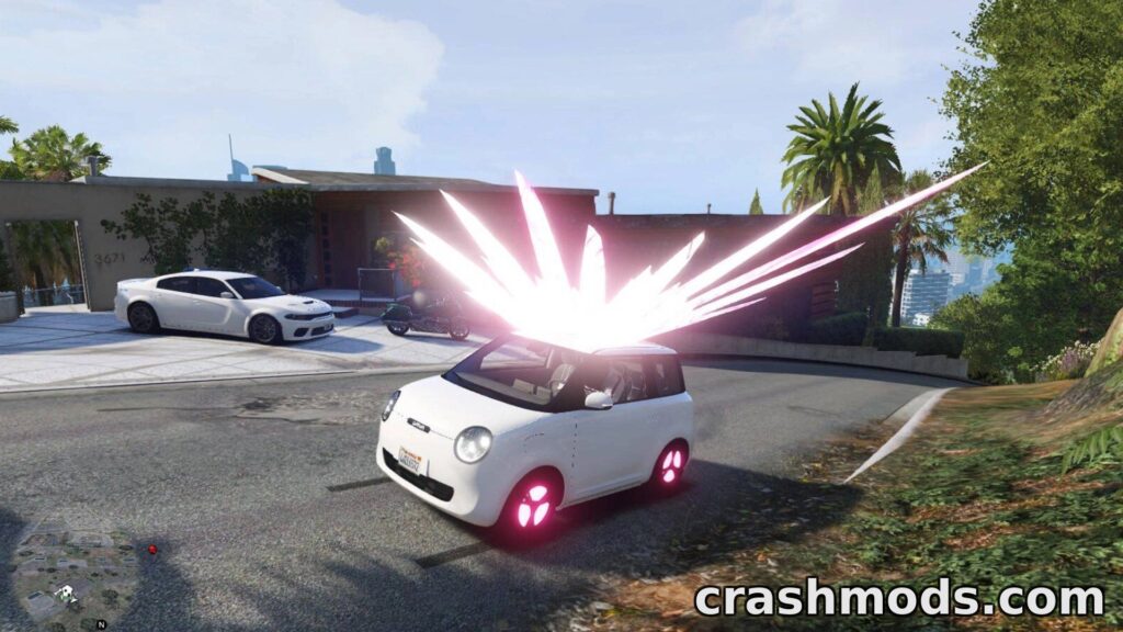 Chopped Chili Fish Head – Add-On Car with Animated Wings Grand Theft Auto 5 mod screenshot