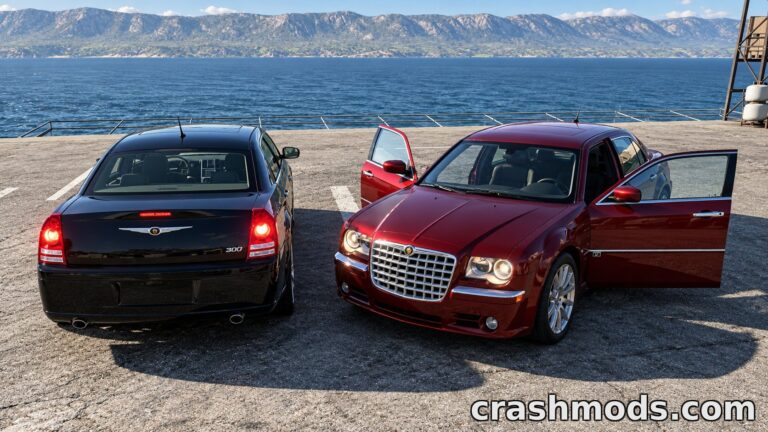 Chrysler 300C 2010 – American Sedan with Custom Sounds BeamNG.drive mod screenshot