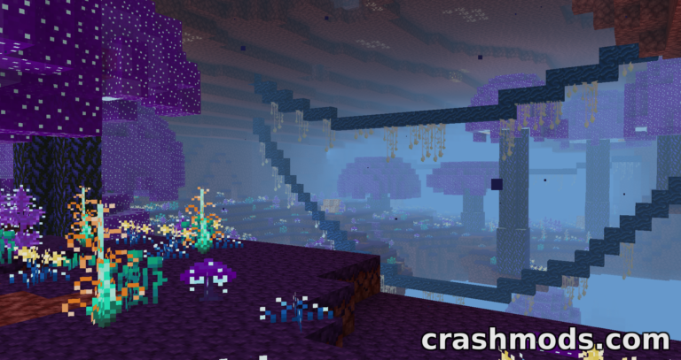 Cinderscapes – Four Detailed Nether Biomes and Building Blocks Minecraft mod screenshot