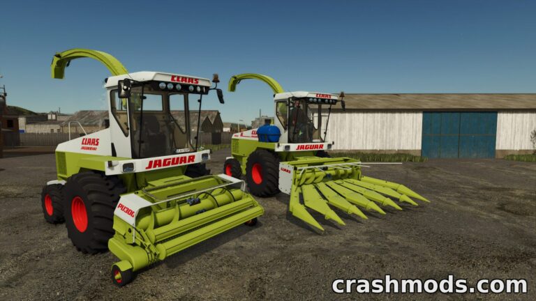 CLAAS Jaguar 695 – 340 hp Forage Harvester Farming Simulator 25 mod screenshot