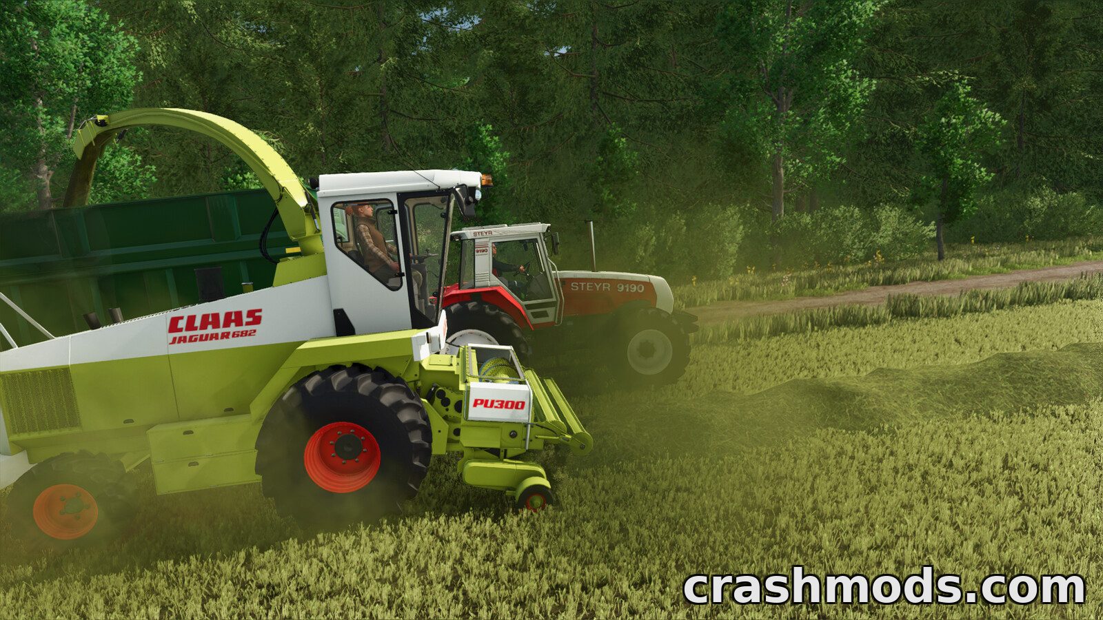 CLAAS Jaguar 695 – 340 hp Forage Harvester – screenshot 2