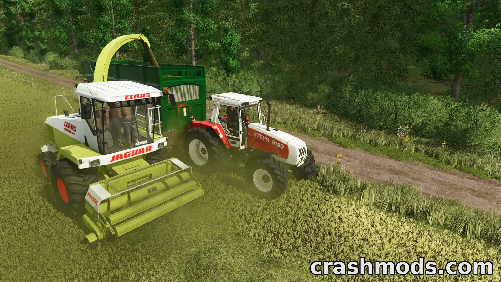 CLAAS Jaguar 695 – 340 hp Forage Harvester – screenshot 4
