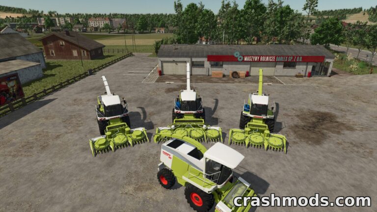 CLAAS Jaguar 800 Series – Forage Harvesters and Headers Farming Simulator 25 mod screenshot