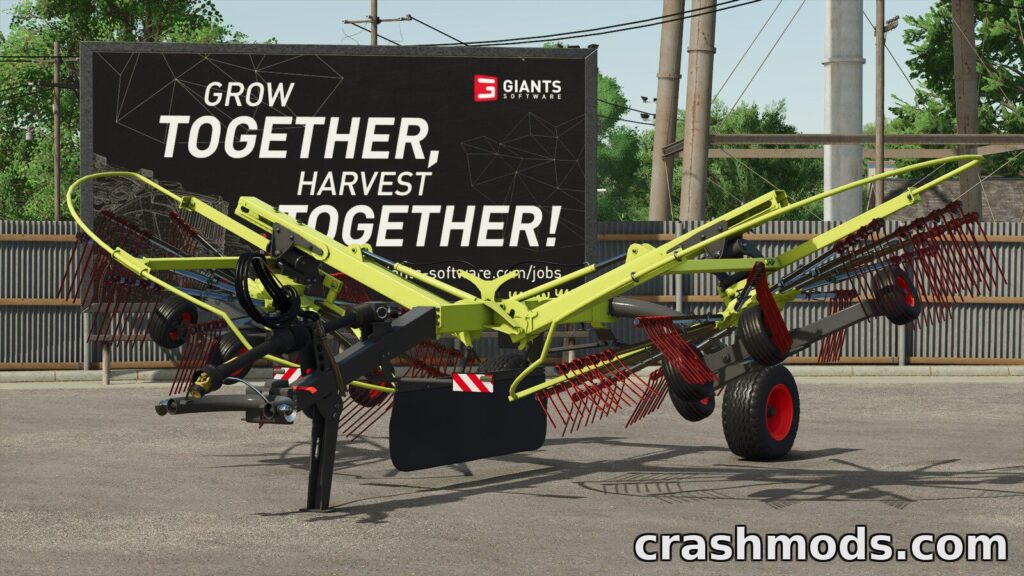 CLAAS Liner 2700 – Two-Rotor Center Delivery Rake Farming Simulator 25 mod screenshot