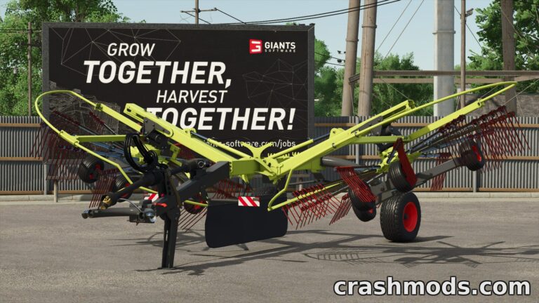 CLAAS Liner 2700 – Two-Rotor Center Delivery Rake Farming Simulator 25 mod screenshot
