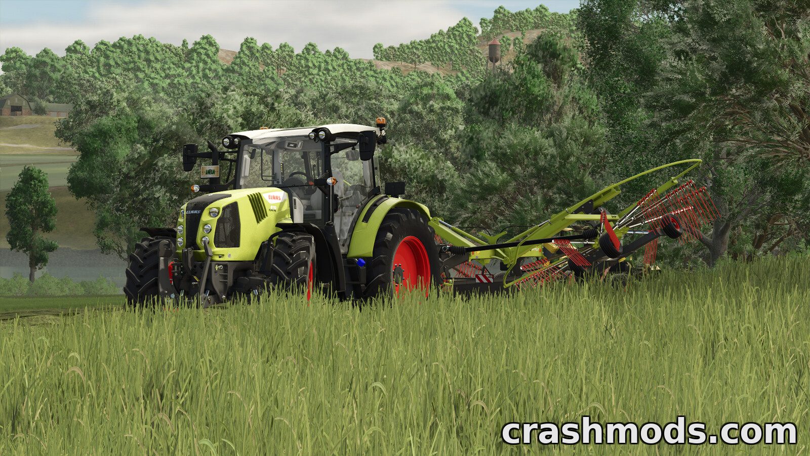 CLAAS Liner 2700 – Two-Rotor Center Delivery Rake – screenshot 3