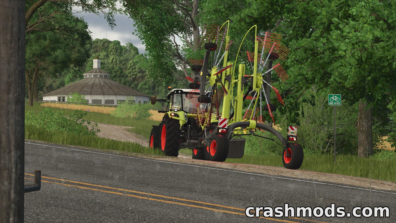 CLAAS Liner 2700 – Two-Rotor Center Delivery Rake – screenshot 4