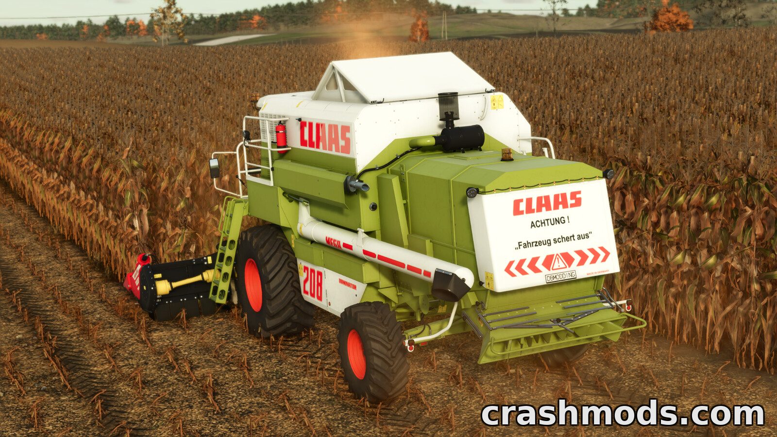 CLAAS MEGA Old/New Gen Pack – 8000 l Grain Tank Combines – screenshot 3