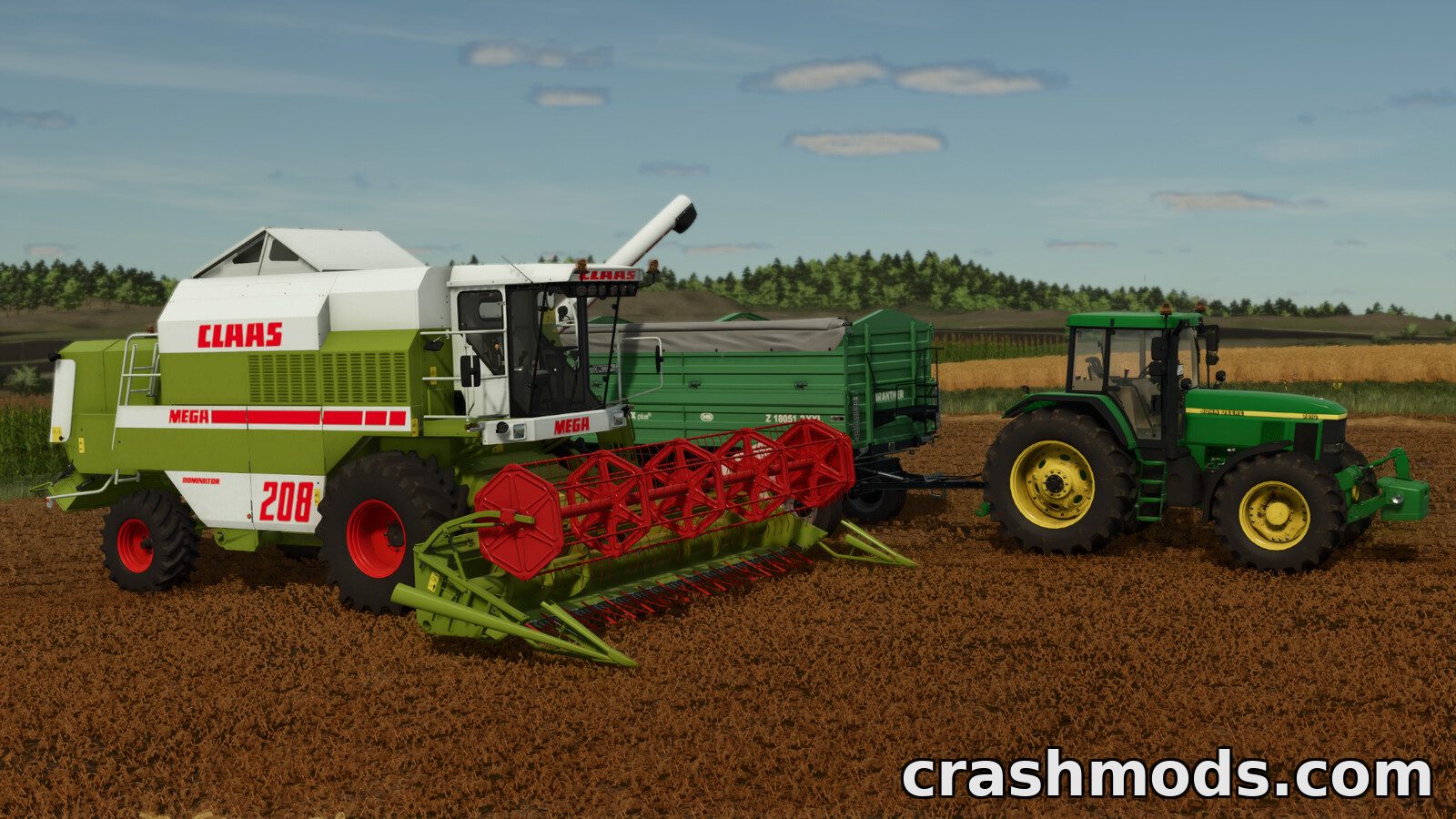 CLAAS MEGA Old/New Gen Pack – 8000 l Grain Tank Combines – screenshot 5