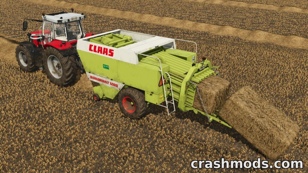 CLAAS Quadrant 1200 – Square Baler Farming Simulator 25 mod screenshot