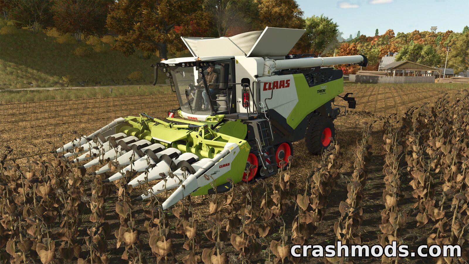 CLAAS TRION 750-720 Pack – Combine and Corn Header – screenshot 2