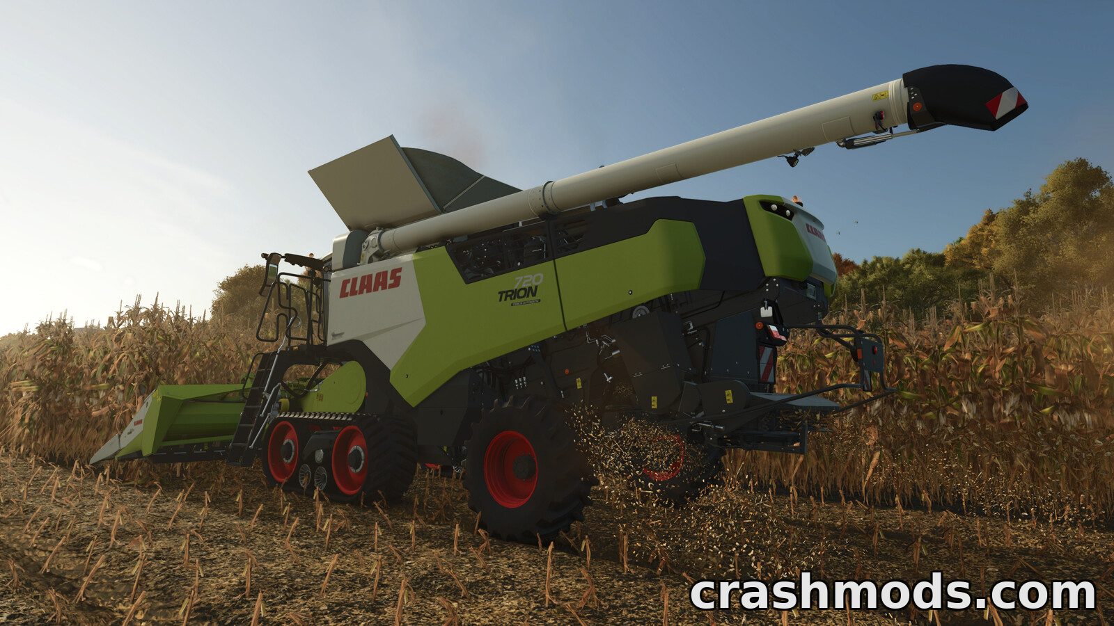 CLAAS TRION 750-720 Pack – Combine and Corn Header – screenshot 4