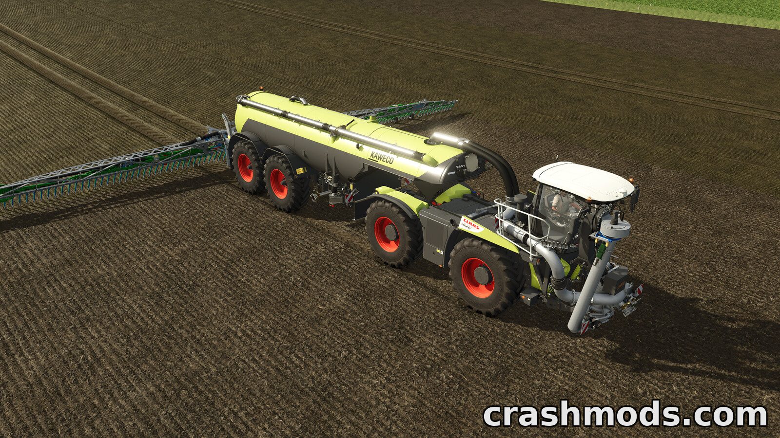 CLAAS XERION SADDLE TRAC Pack – 462 hp Tractor and Kaweco Slurry Set – screenshot 2