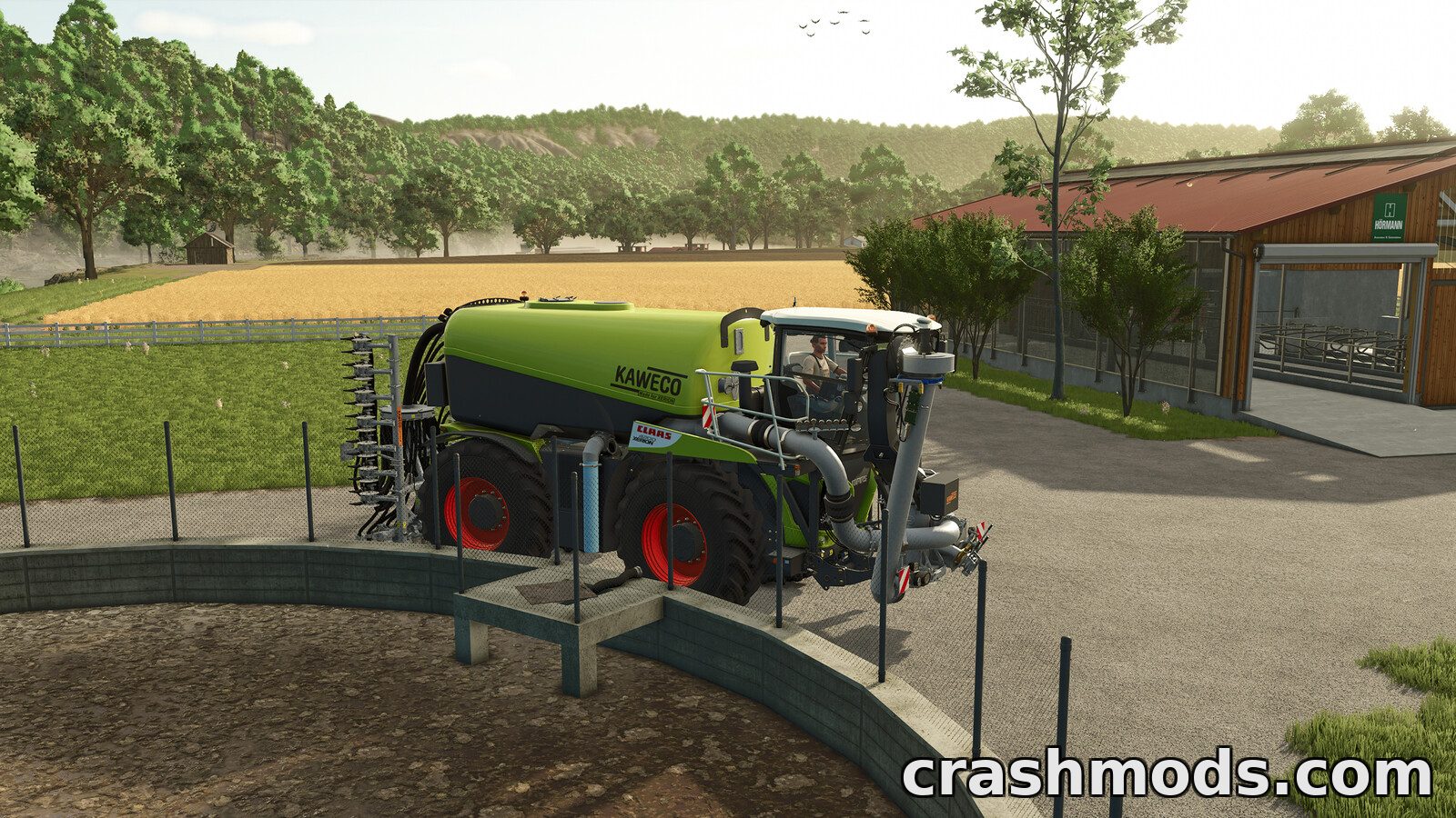 CLAAS XERION SADDLE TRAC Pack – 462 hp Tractor and Kaweco Slurry Set – screenshot 4